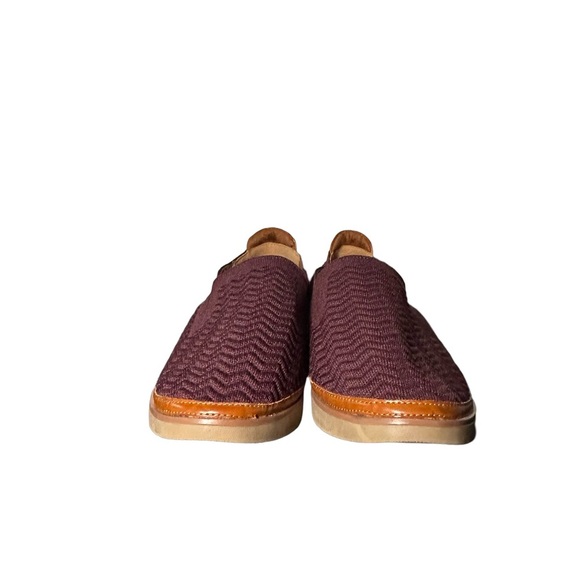 Cobb Hill Womens Camryn Eggplant Purple Slip On Knit Loafers Shoes‎ size 9 - Picture 2 of 9